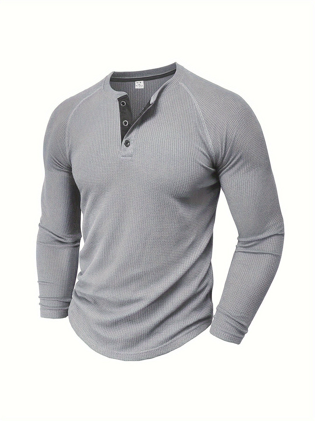 Graham | Classic Button Henley Shirt