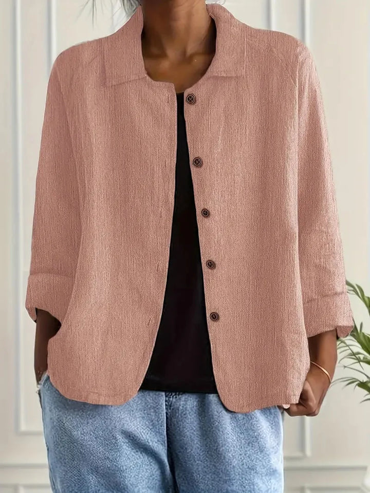 Women’s Blouse | Long Sleeve Button-Up