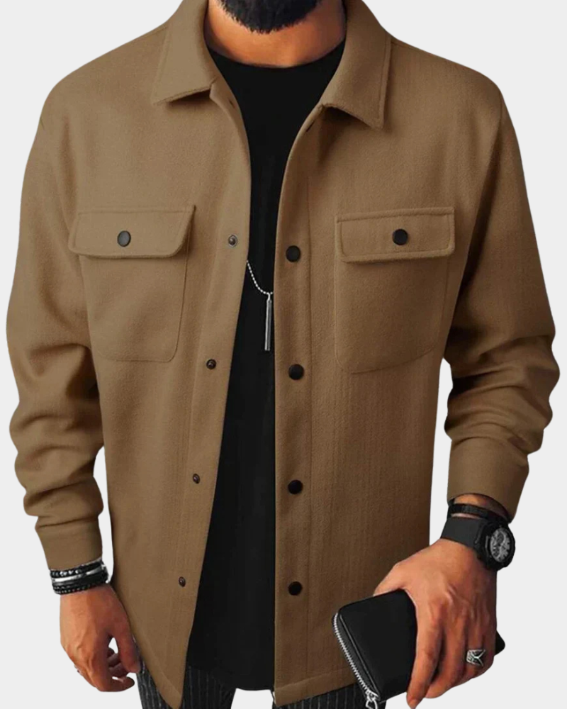 Stephen | Casual Button-Down Overshirt