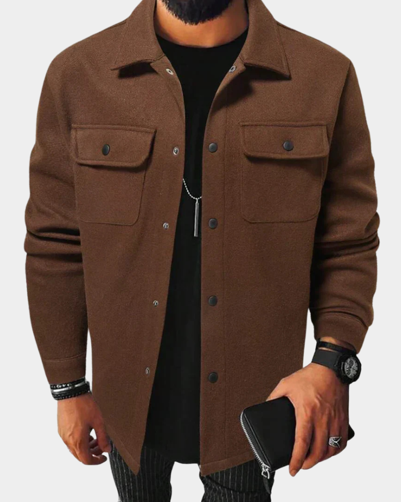 Stephen | Casual Button-Down Overshirt