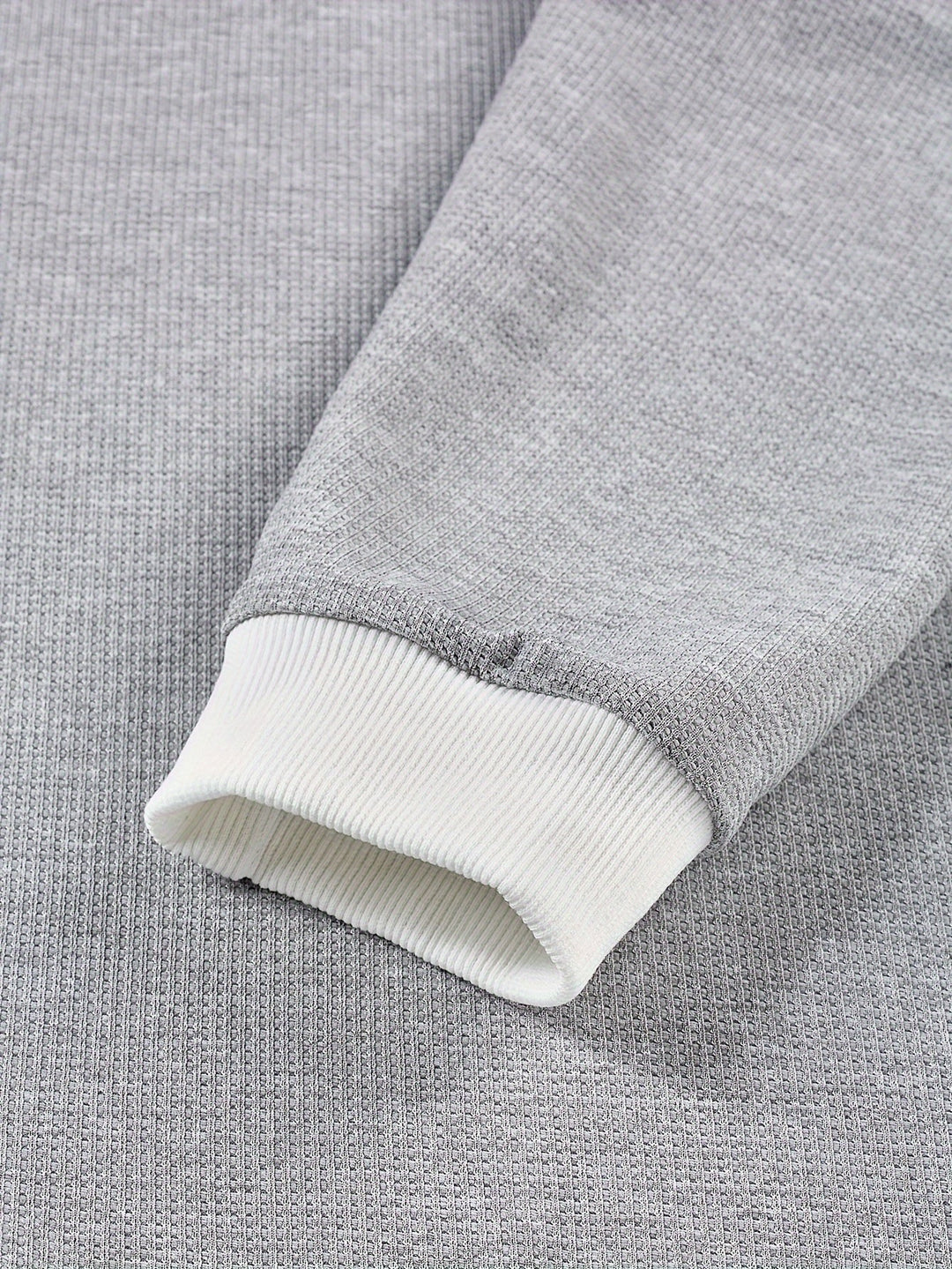 Gareth | Textured Long-Sleeve Polo Shirt