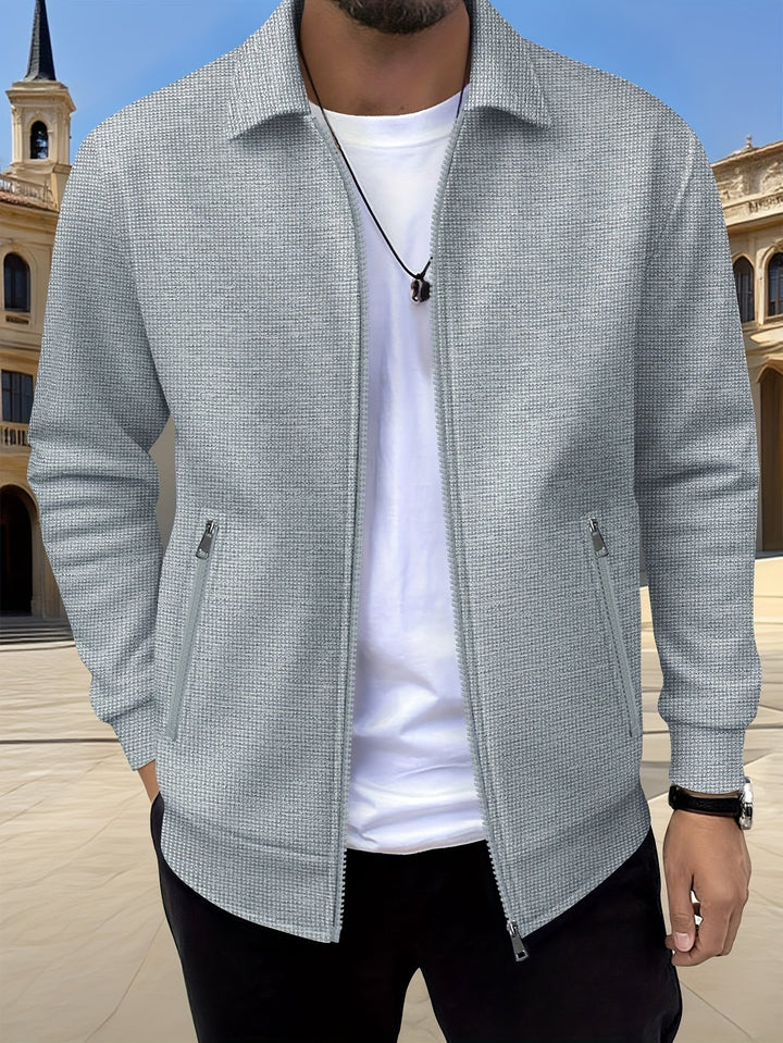 Cameron | Textured Zip Jacket