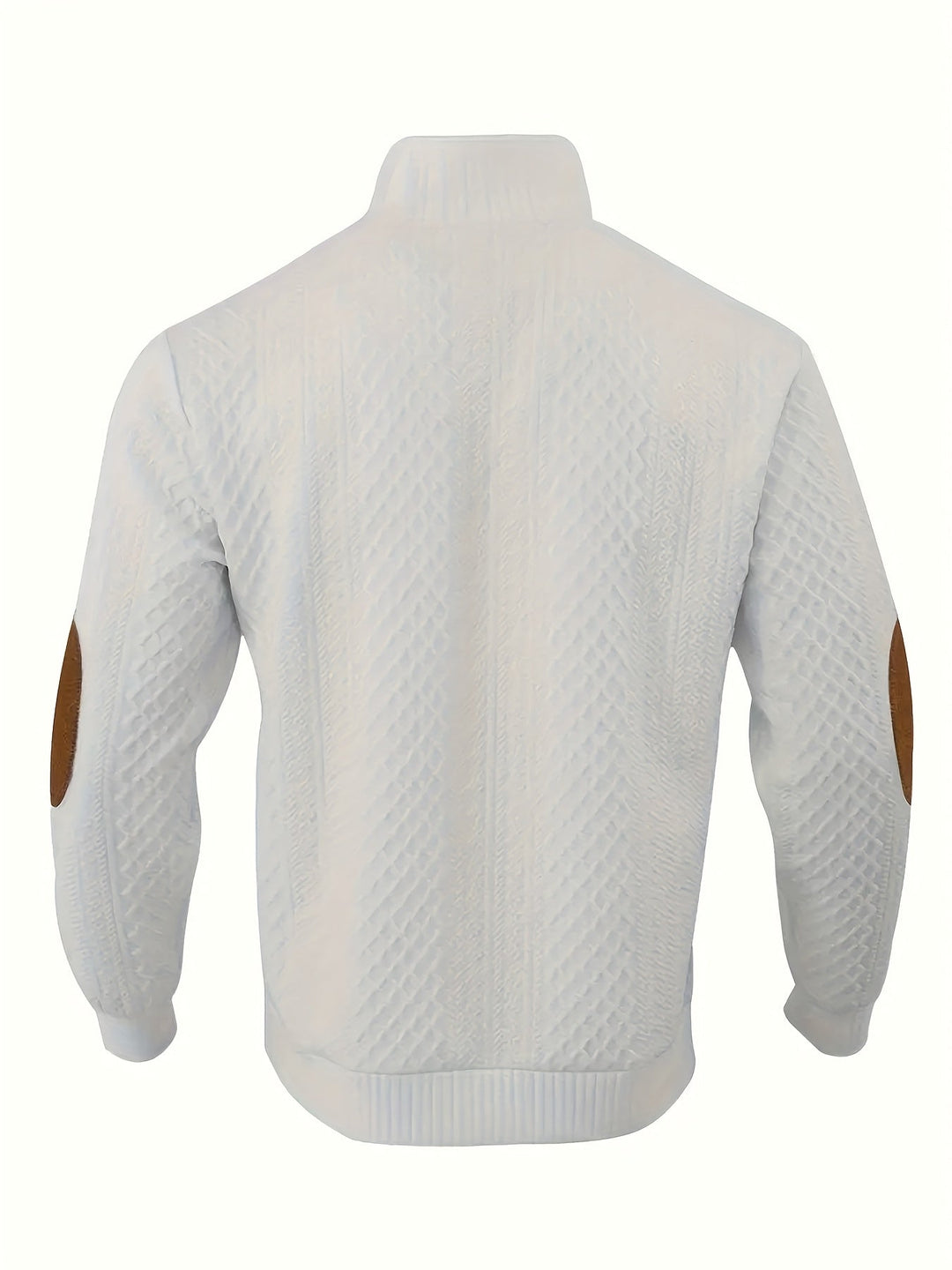 Ronan | Stand Collar Button Henley Sweater