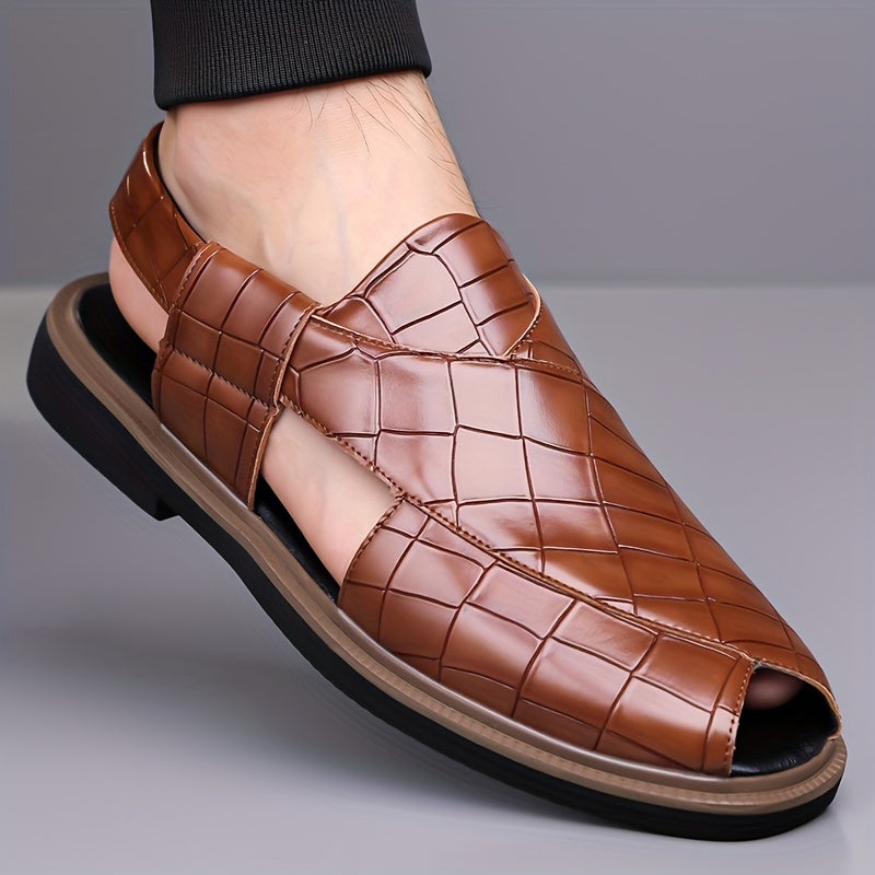 Malcolm | Woven-Style Comfort Sandals