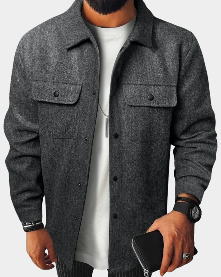 Stephen | Casual Button-Down Overshirt