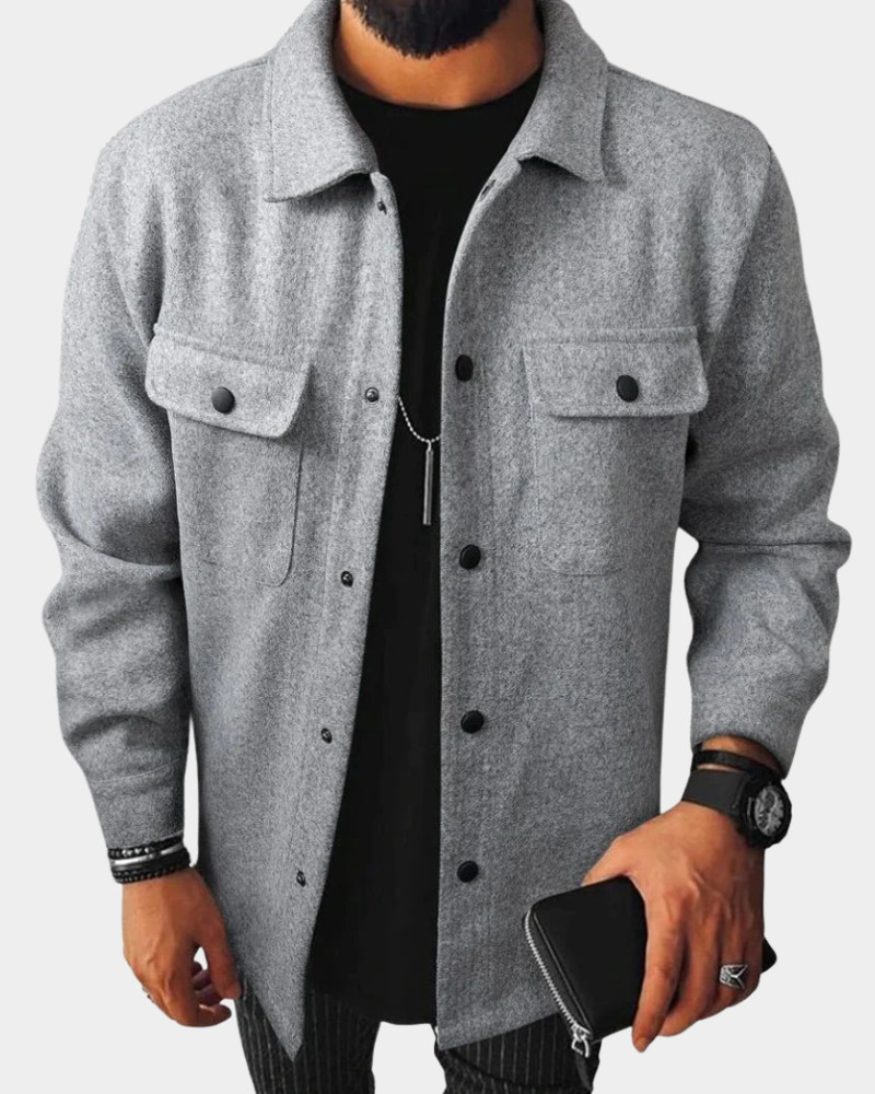 Stephen | Casual Button-Down Overshirt