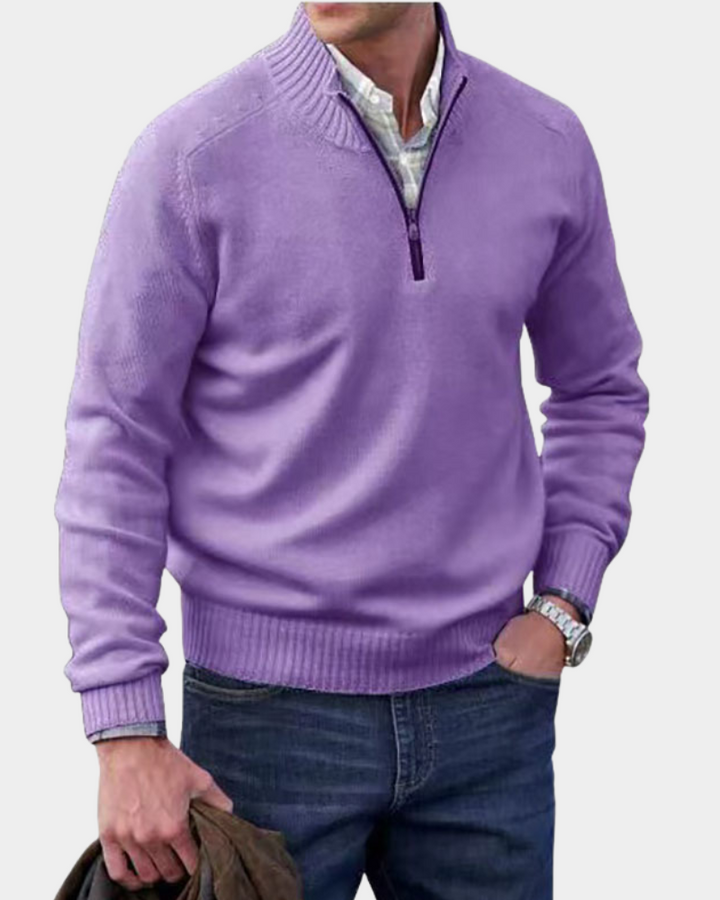 Niko | Classic Zip-Up Sweater