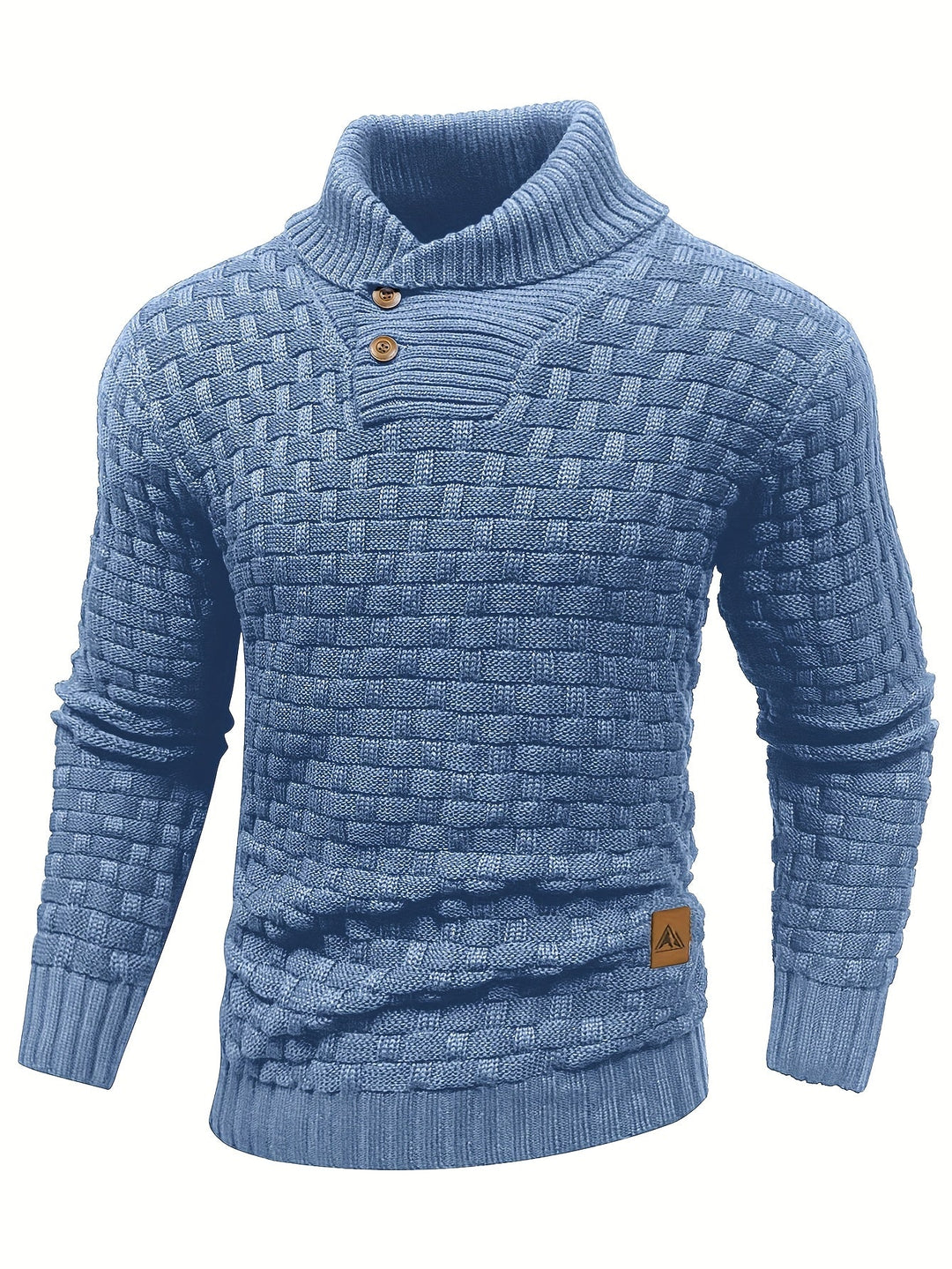 Alistair | Textured Shawl-Collar Sweater