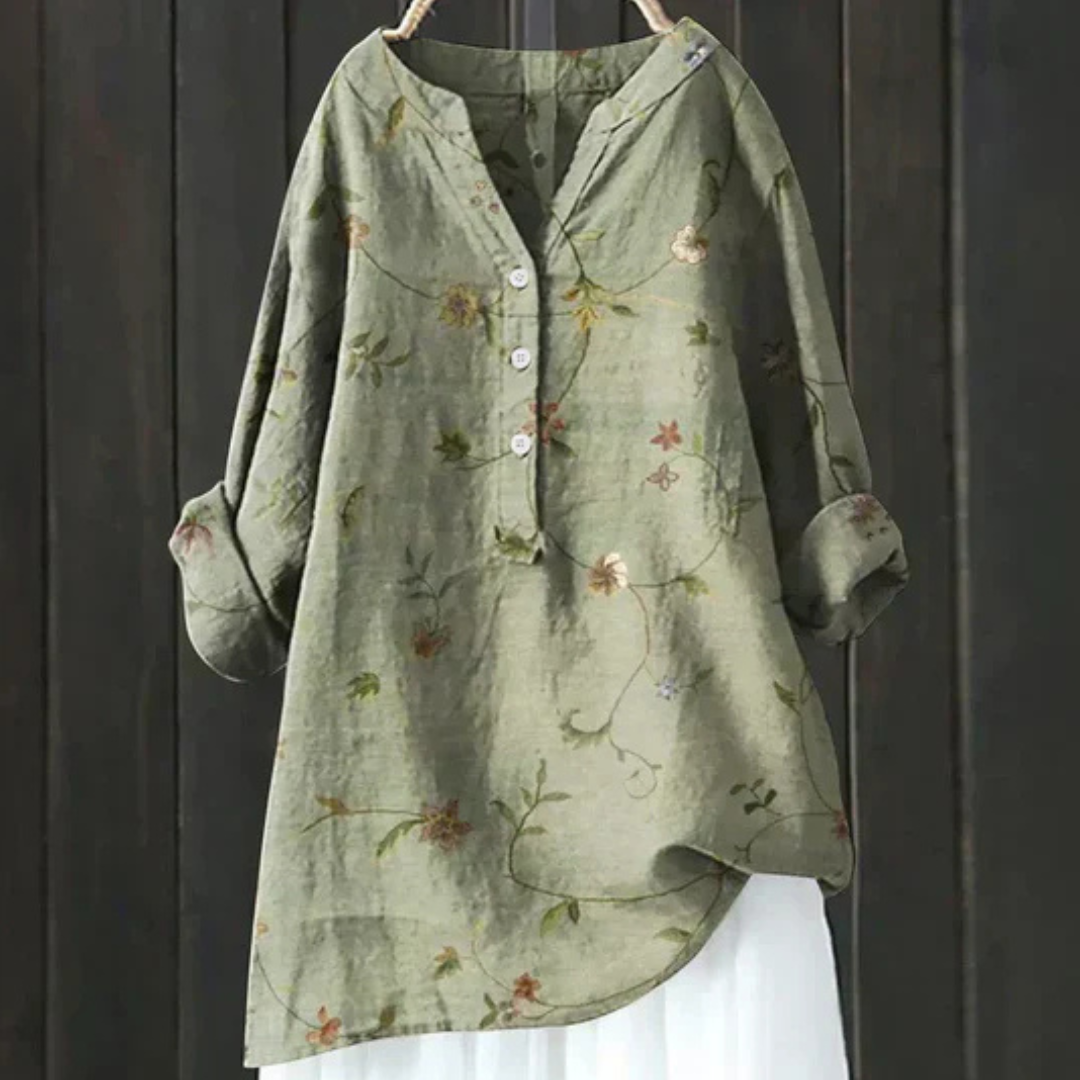 Women’s Blouse | Floral Long Sleeve