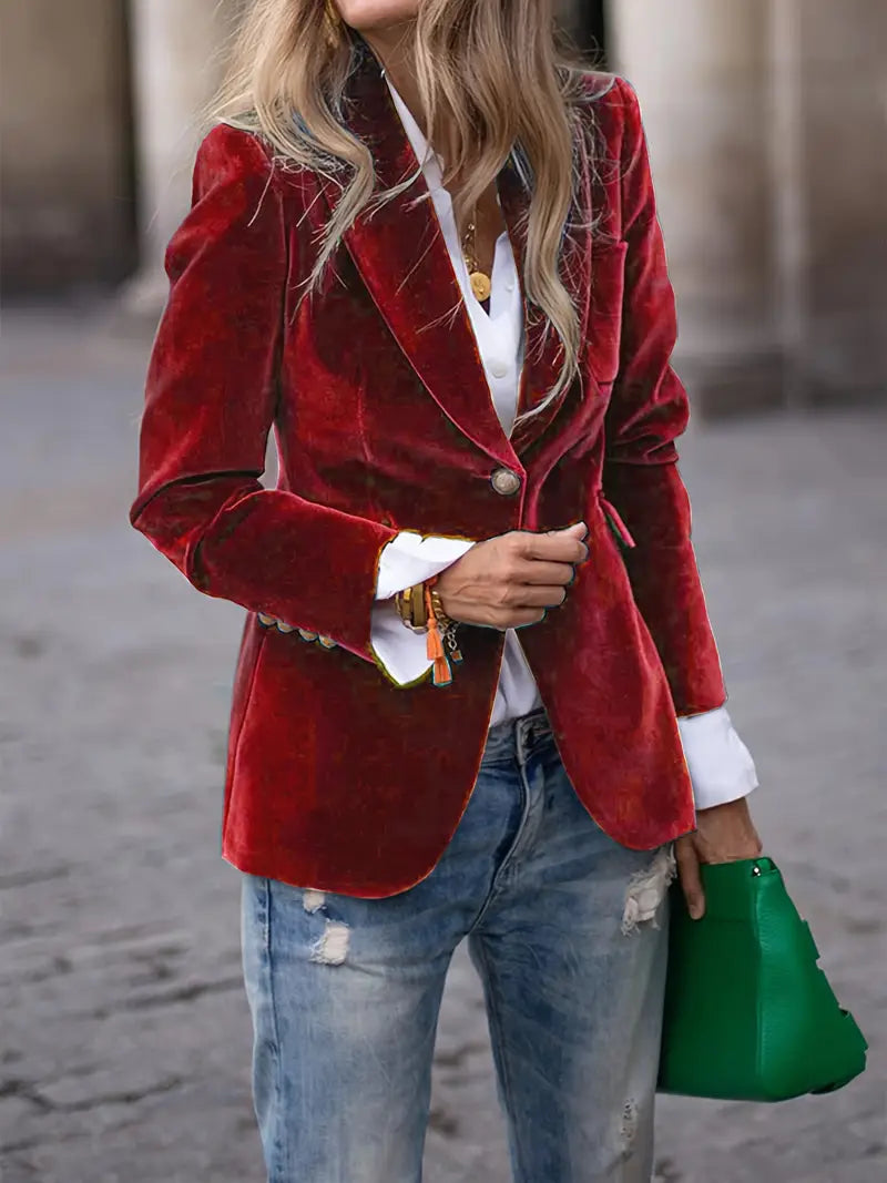 Blazer for Women | Single Button Tailored