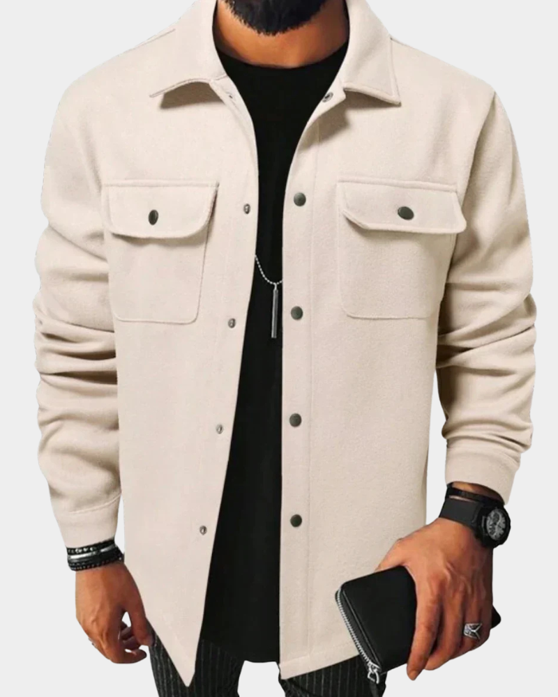 Stephen | Casual Button-Down Overshirt