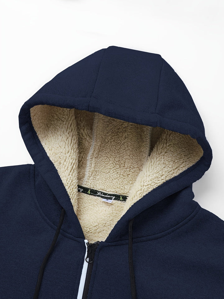 Russell | Cozy Hooded Zip-Up Jacket