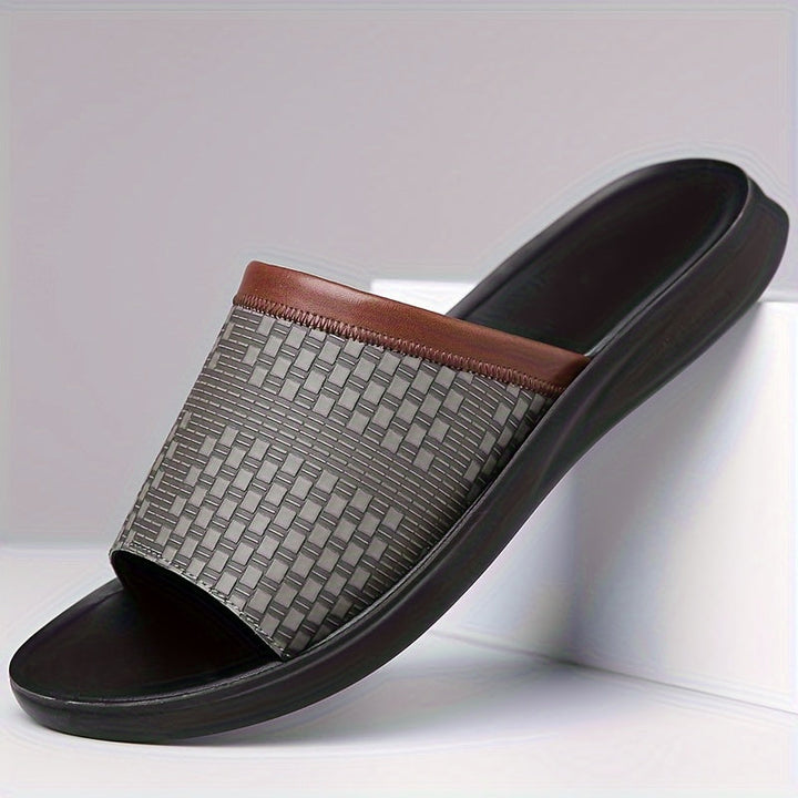 Elliot | Woven Slide Sandals