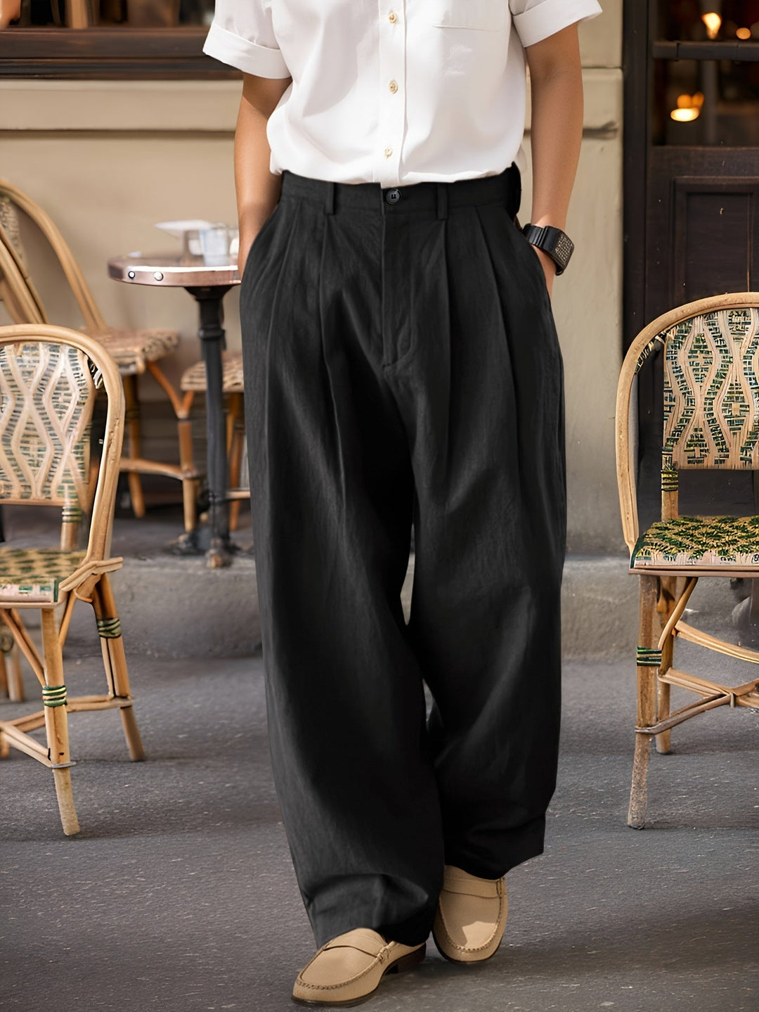 Emmett | Relaxed Tailored Trousers