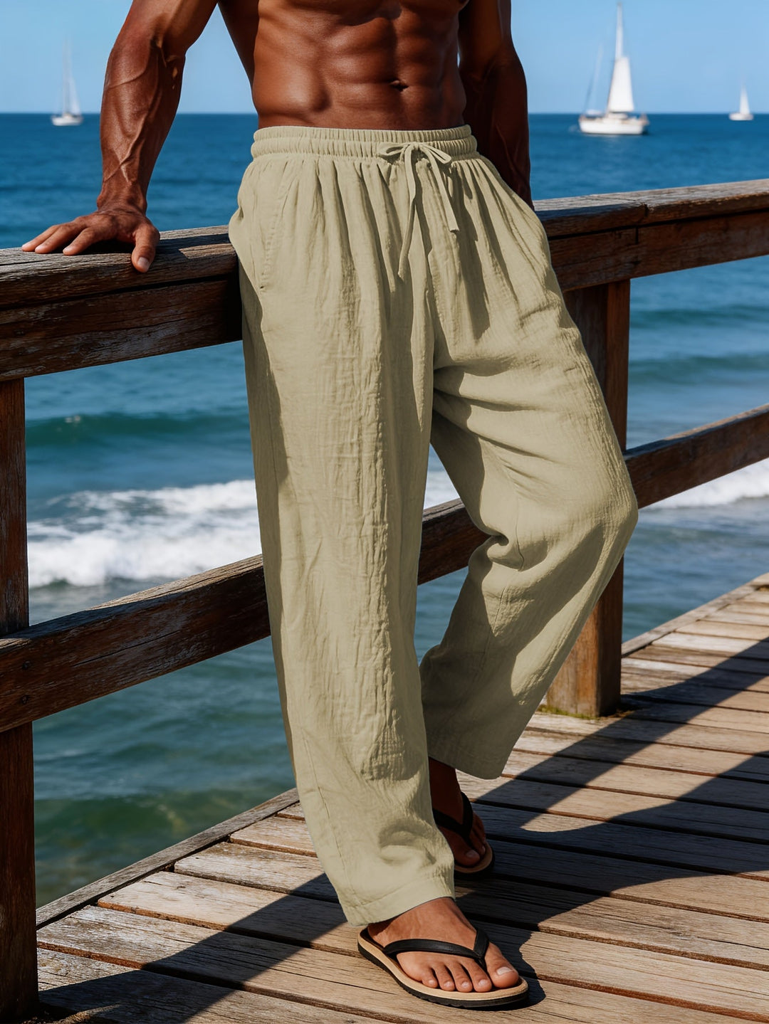 Gavin | Relaxed Drawstring Pants
