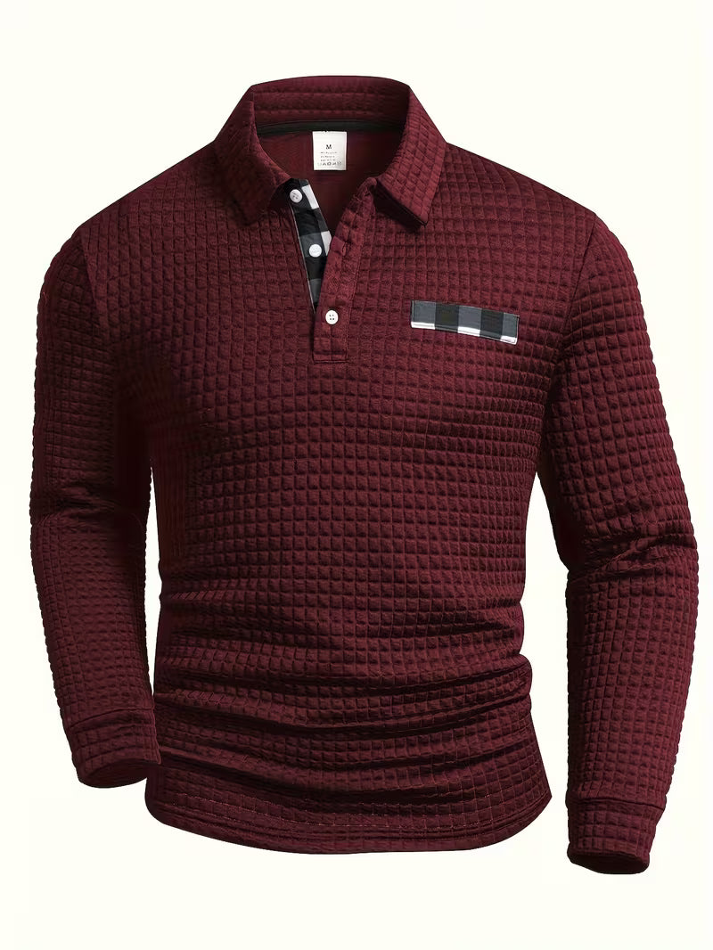Daniel | Stylish Plaid Pattern Button Up Shirt