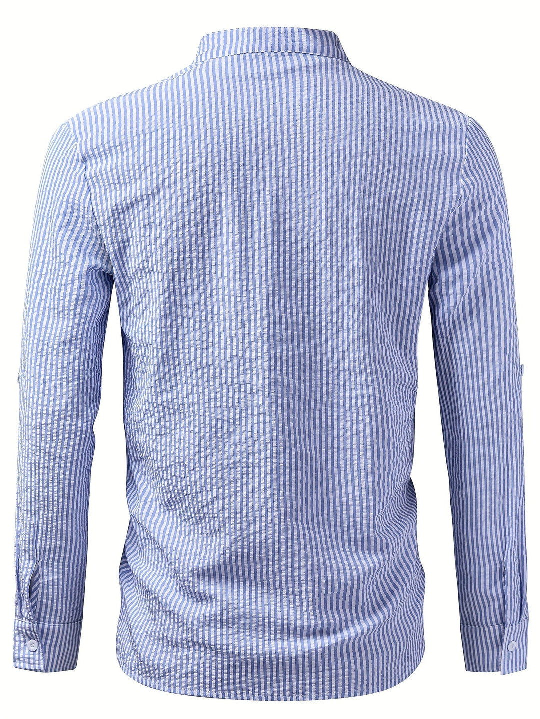 Nathaniel | Coastal Striped Henley Shirt