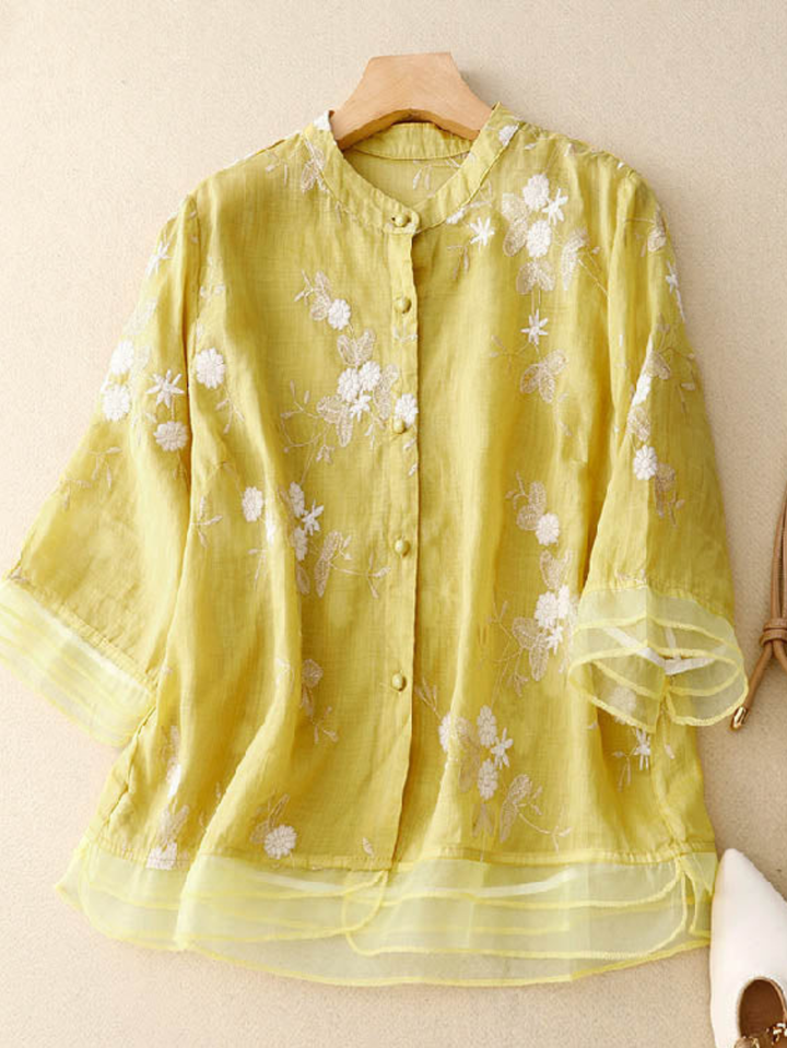 Women’s Blouse | Embroidered Accents