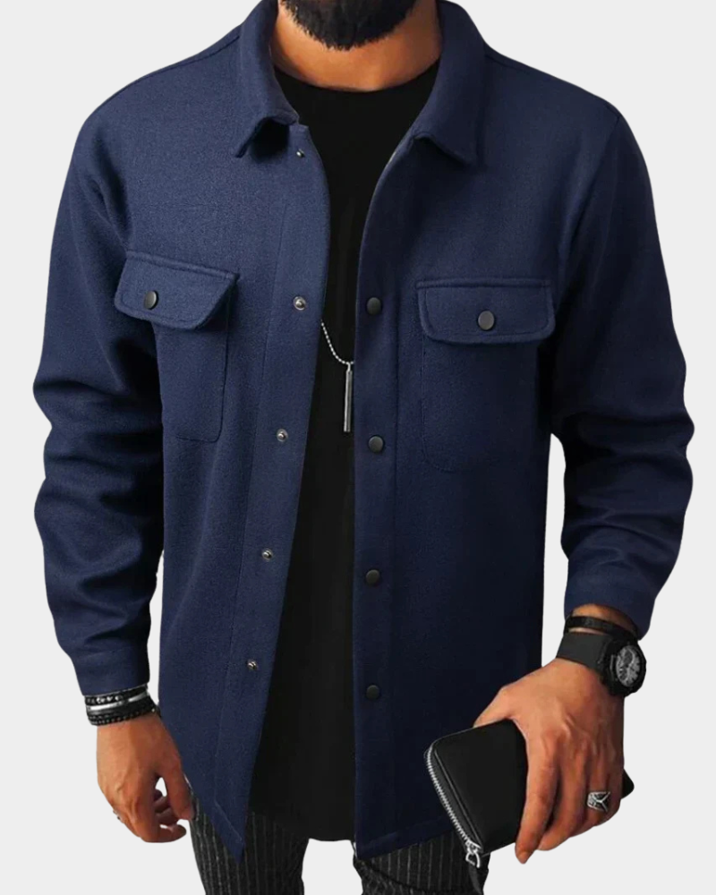 Stephen | Casual Button-Down Overshirt