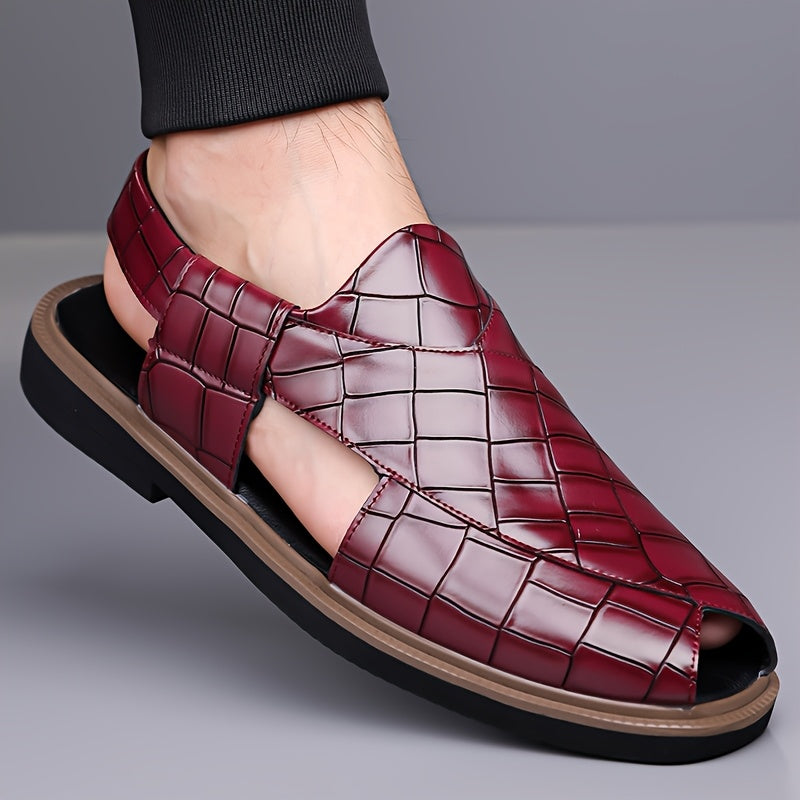 Malcolm | Woven-Style Comfort Sandals