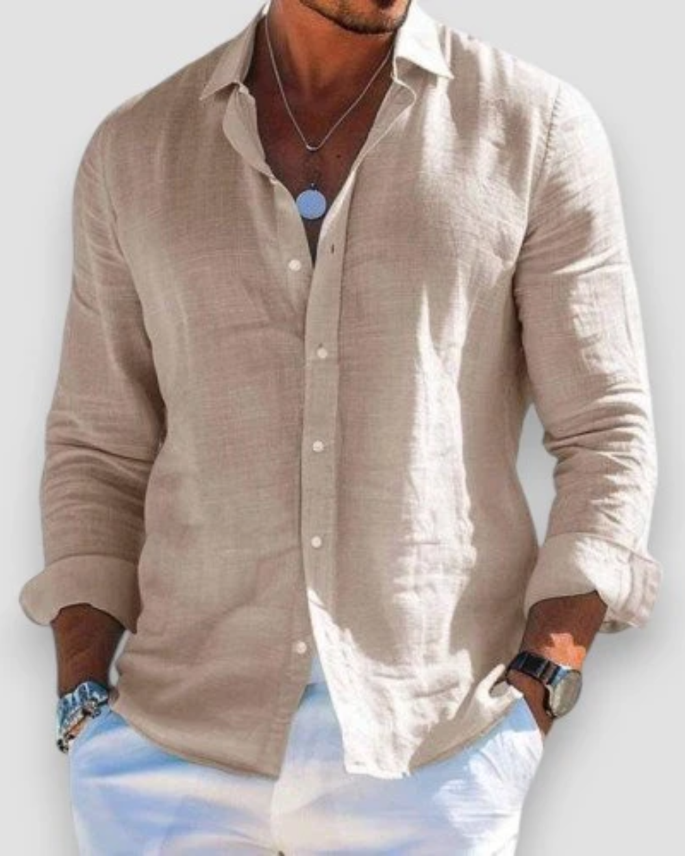Connor | Casual Summer Long Sleeve Shirt