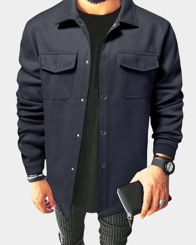 Stephen | Casual Button-Down Overshirt