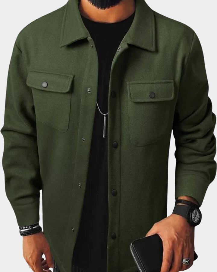 Stephen | Casual Button-Down Overshirt