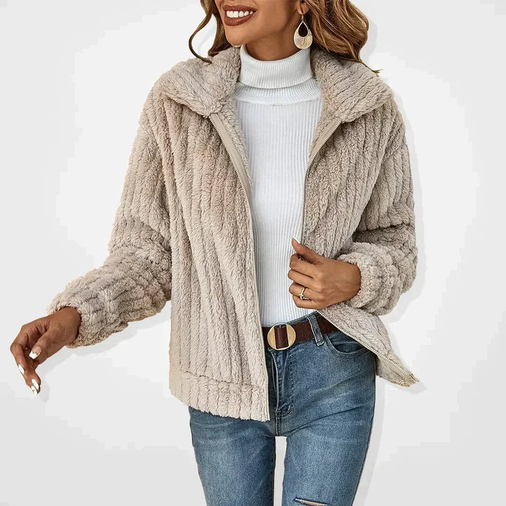 Women’s Cardigan | Zip Front Long Sleeve