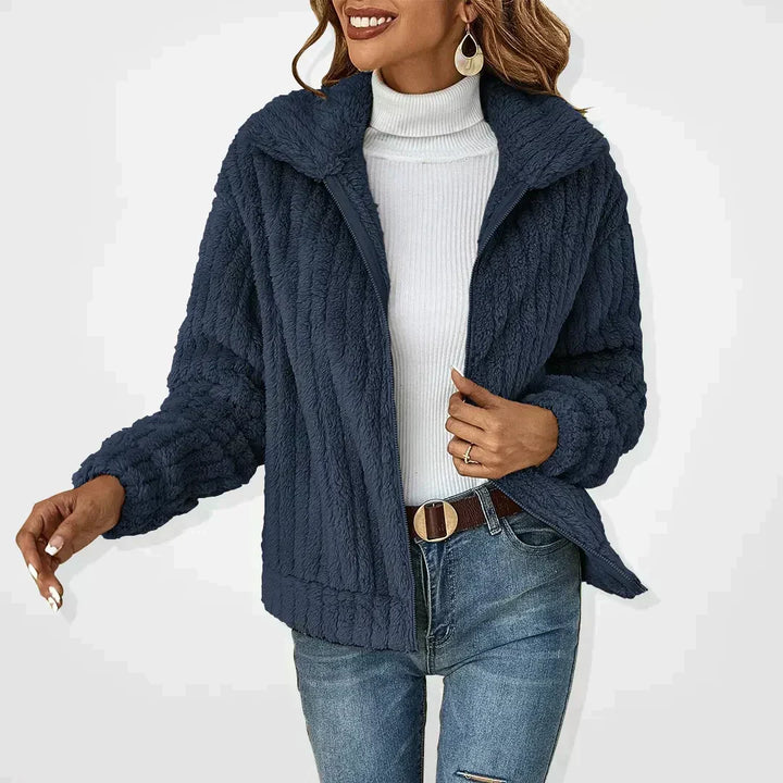 Women’s Cardigan | Zip Front Long Sleeve