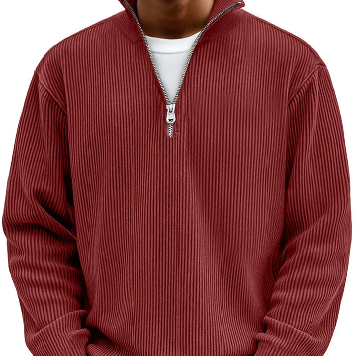 Chase | Stylish Zipper High Neck Sweater