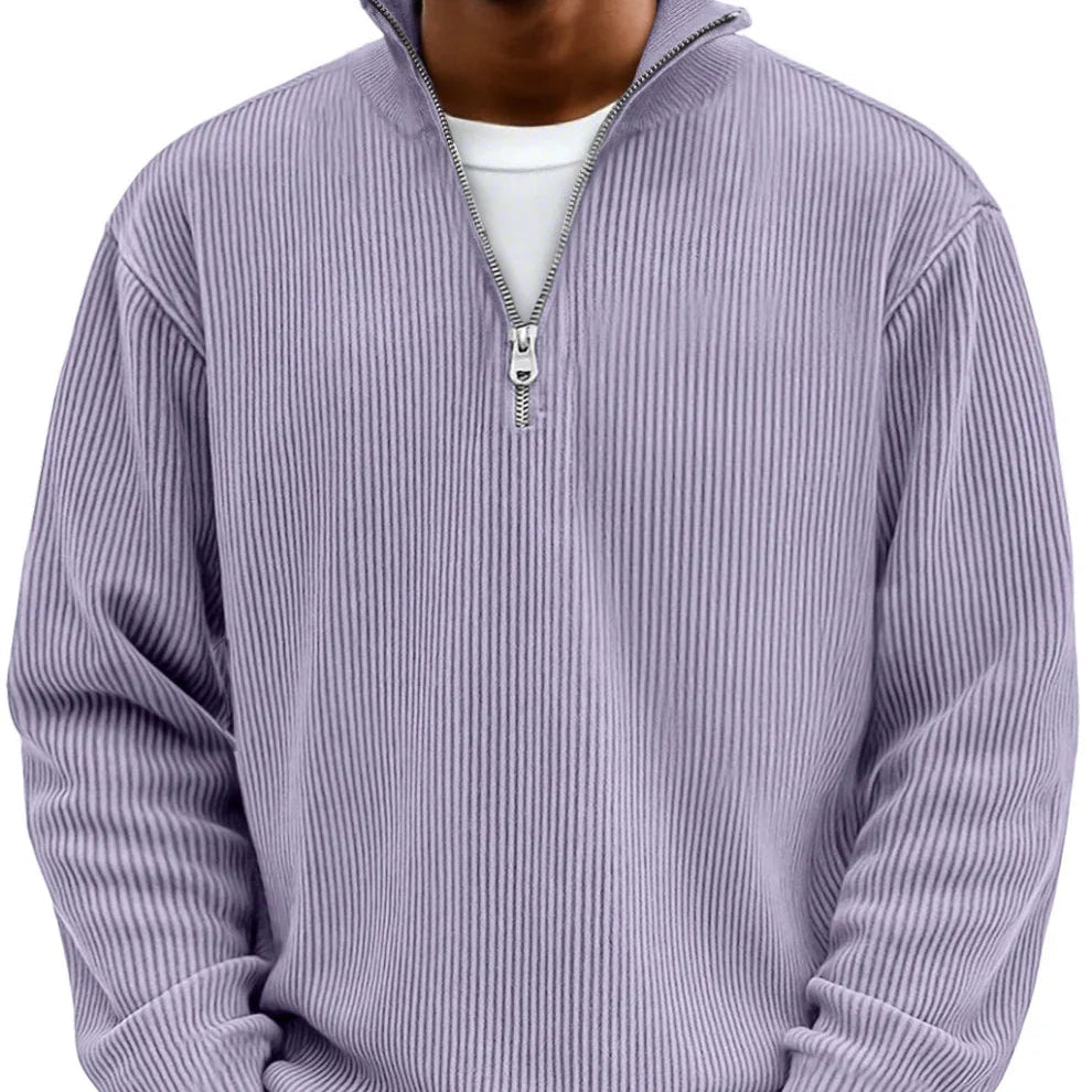 Chase | Stylish Zipper High Neck Sweater