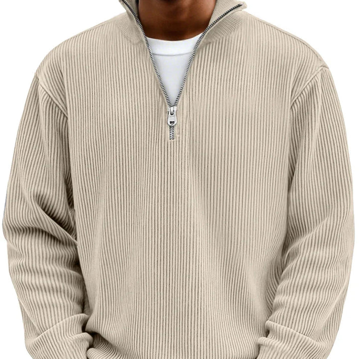 Chase | Stylish Zipper High Neck Sweater
