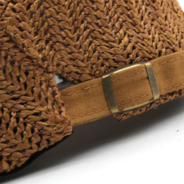 Everett | Woven Summer Flat Cap