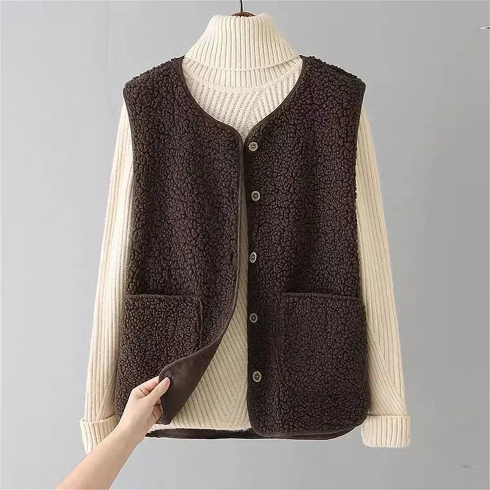 Women’s Outfit Set | Matching Vest and Long-sleeve Tops