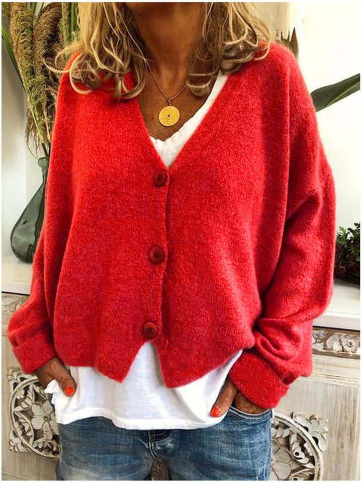 Women’s Cardigan | V-Neck Button Front