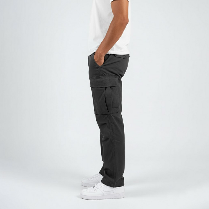 Spencer | Relaxed Fit Cargo Pants with Side Pockets