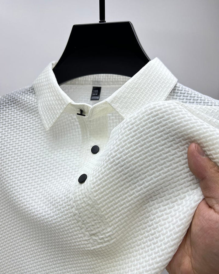 Parker | Stylish Button-Up Polo Shirt