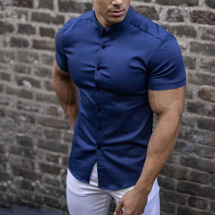Blake | Slim Fit Short Sleeve Shirt