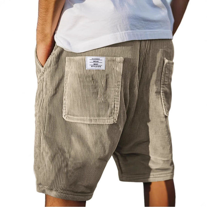 Brandon | Refined Textured Tailored Shorts