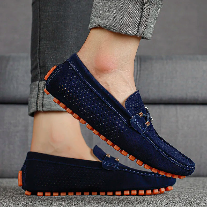 Owen | Classic Breathable Lace Loafers