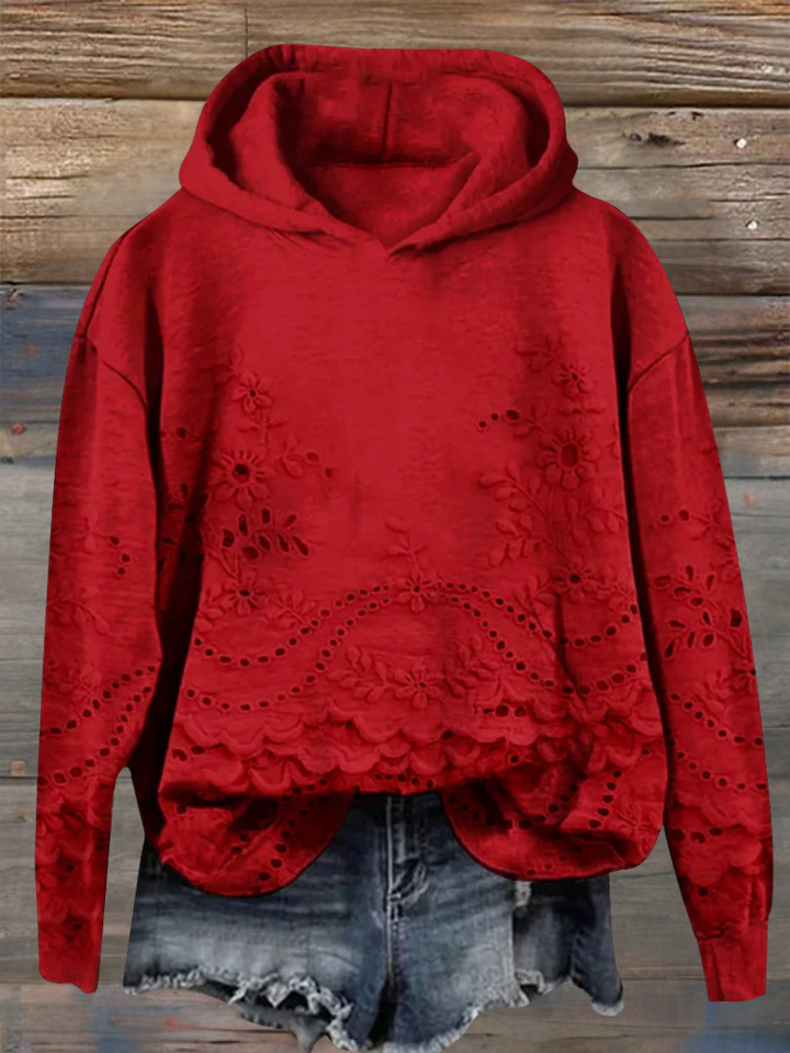 Women’s Hoodies | Floral Embroidery