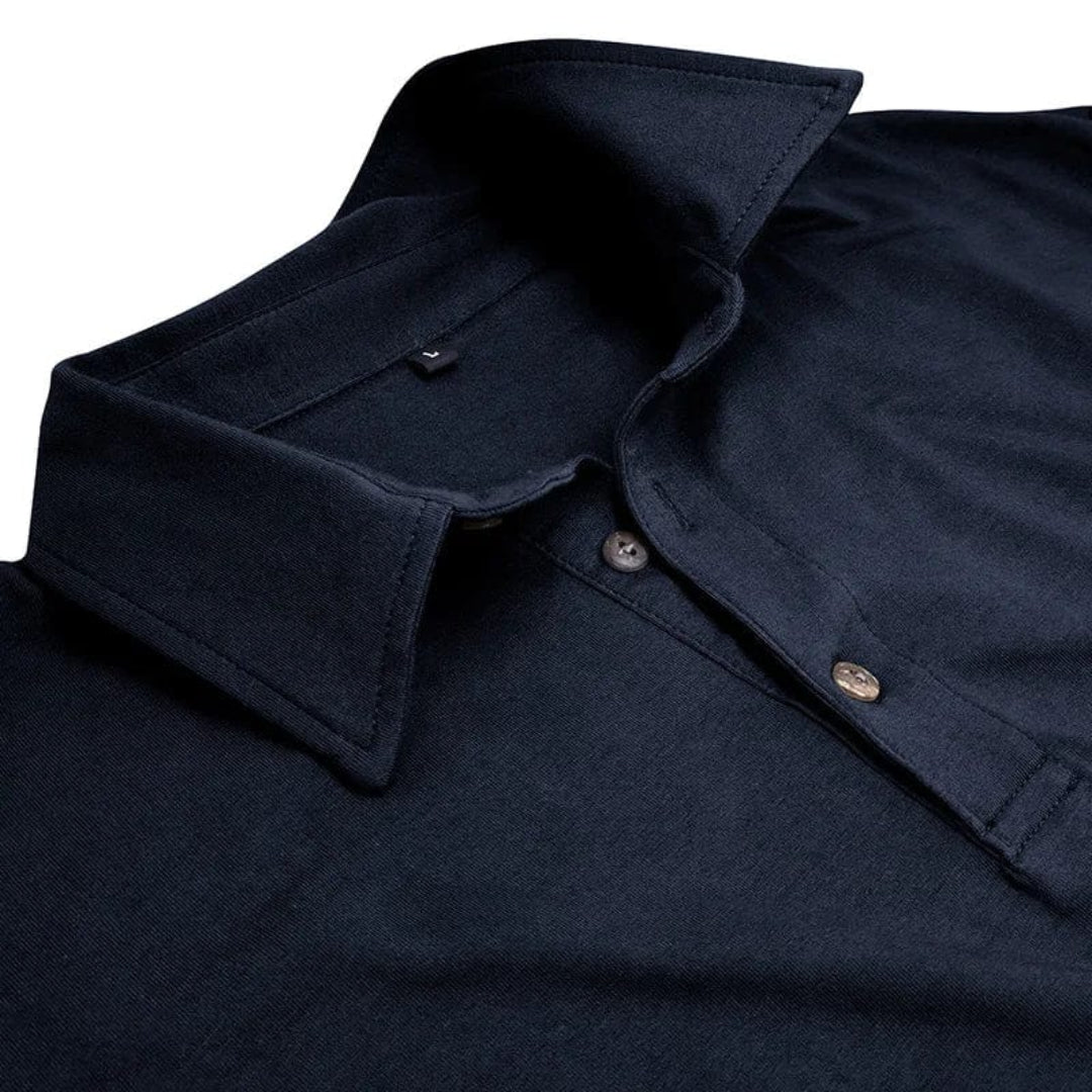Andrei | Casual Long Sleeve Collared Polo