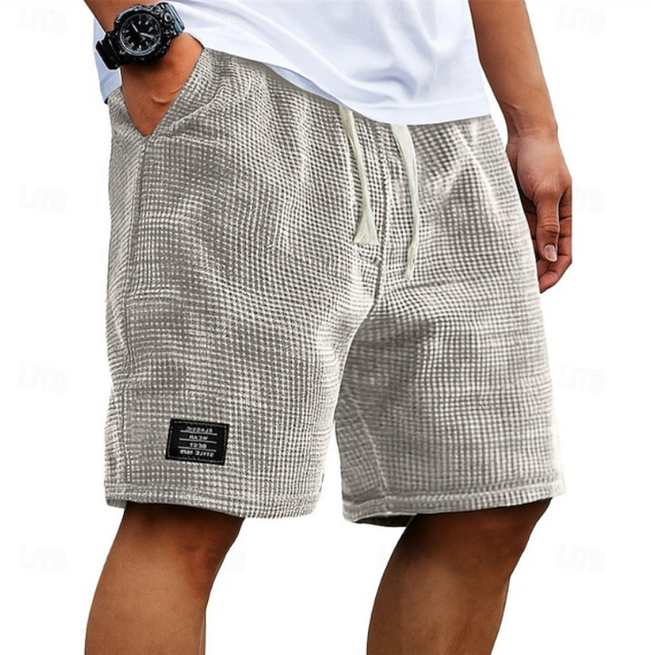 Steven | Casual Waffle Summer Shorts