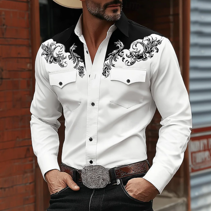 Ridgewood | Western Embroidered Button Shirt