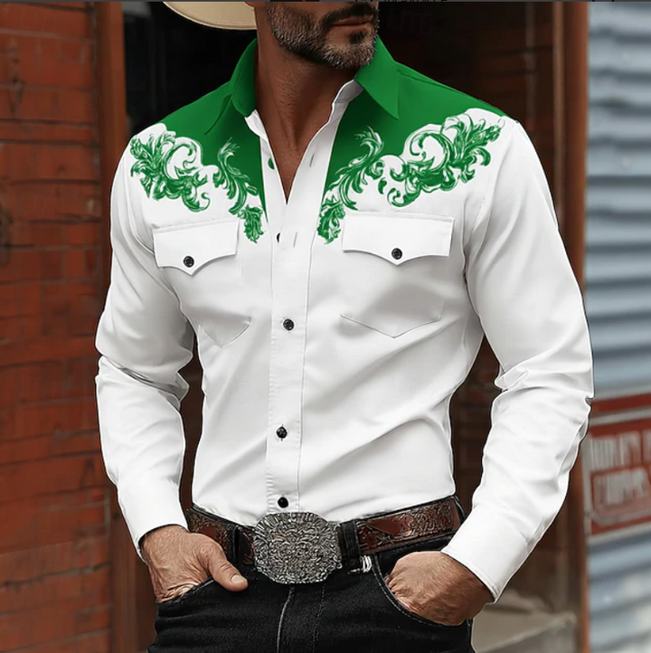 Ridgewood | Western Embroidered Button Shirt