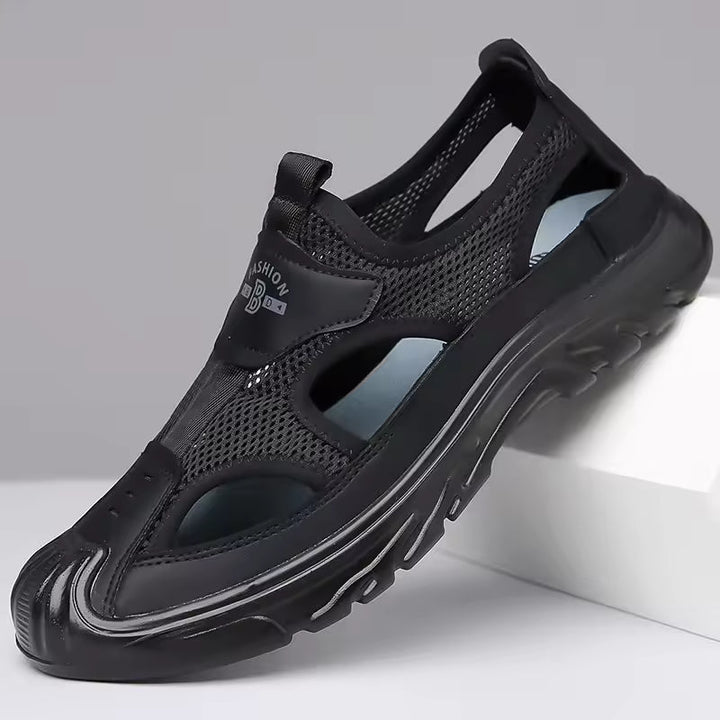 Roland | Premium Slip-On Closed Toe Sandals