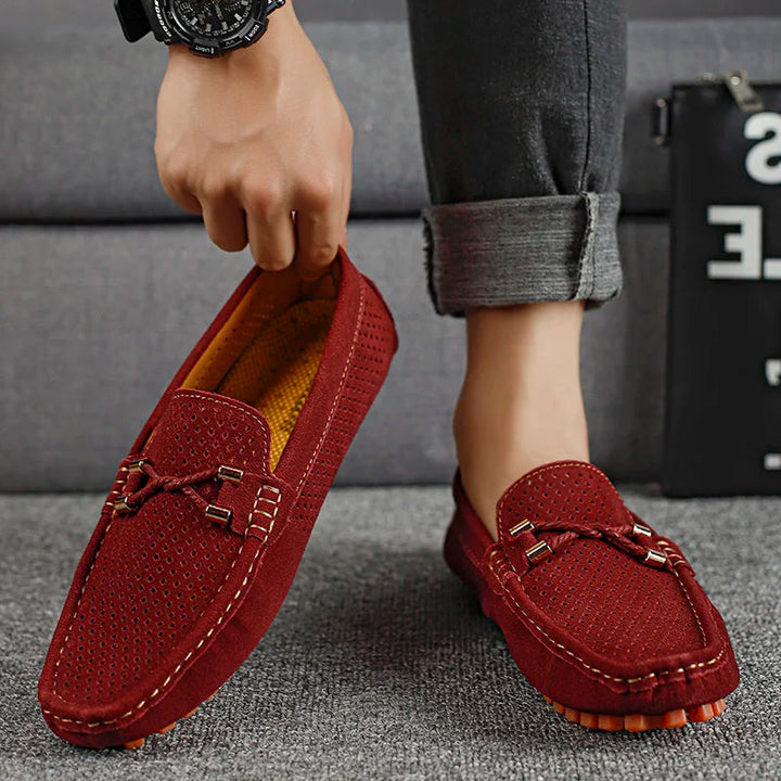 Owen | Classic Breathable Lace Loafers