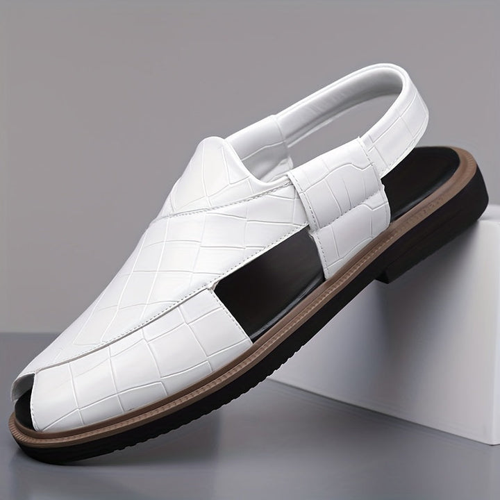 Malcolm | Woven-Style Comfort Sandals