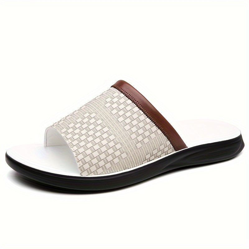 Elliot | Woven Slide Sandals