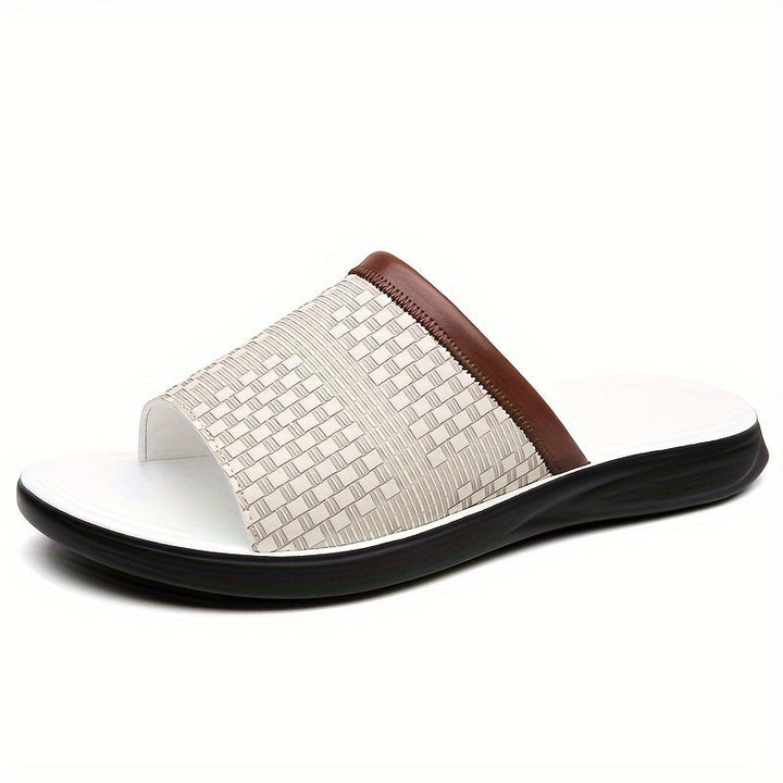 Elliot | Woven Slide Sandals